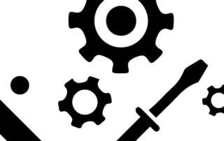 tools icon in a white background